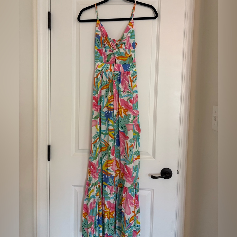 Cupshe Floral Sundress- Worn One Time!! - Picture 15 of 16